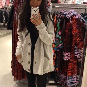 Zara Oversized Wool Cardigan